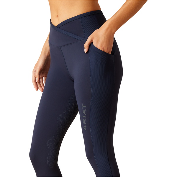 2025 Ariat Womens Eos Chic Half Grip Tight 10048919 - Navy Eclipse